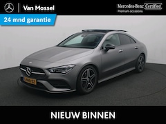 Mercedes-Benz CLA-Klasse - 180 Business Solution AMG Mountain grey magno /Panoramadak /Memory stoelen /Night pakket