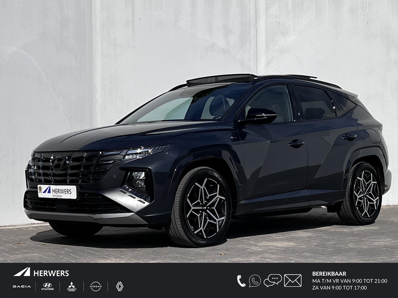 Hyundai Tucson - 1.6 T-GDI PHEV N Line 265 Sky Edition 4WD Automaat / Dealer onderhouden / 1.350 kg trekhaa - AutoWereld.nl