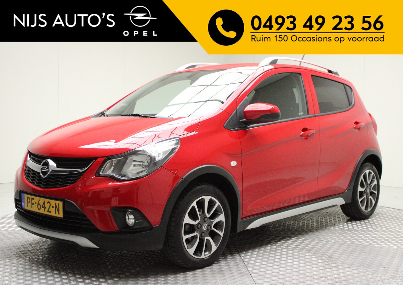 Opel Karl - 1.0 Rocks Online Edition | airco | pdc achter | carplay | cruise control | bluetooth telef - AutoWereld.nl