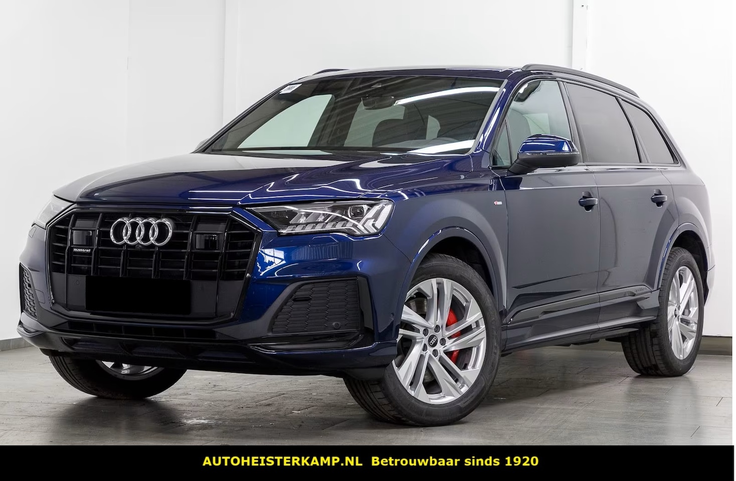 Audi Q7 - 50 TDI quattro S Line 286 PK Grijs Kenteken ACC Trekhaak Luchtvering Memory LED 20 Inch Bl - AutoWereld.nl