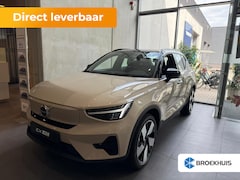 Volvo EX40 - Single Motor Extended Range Plus | Nubuck Suede Bekleding | Zwart dak | 20' 5-Spaaks Black