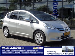 Honda Jazz - 1.4 Hybrid Elegance 102pk AUTOMAAT Panoramadak Clima LMV Cruise Navi Dealeronderhouden NL auto