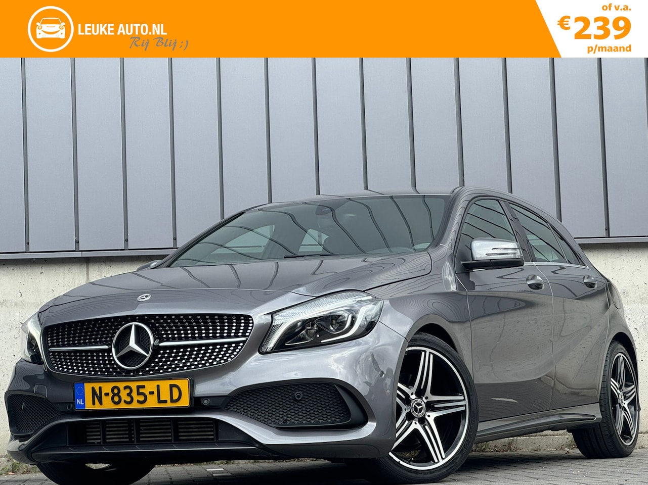 Mercedes-Benz A-klasse - 200 157PK Automaat AMG Motorsport Edition Alcantara - AutoWereld.nl