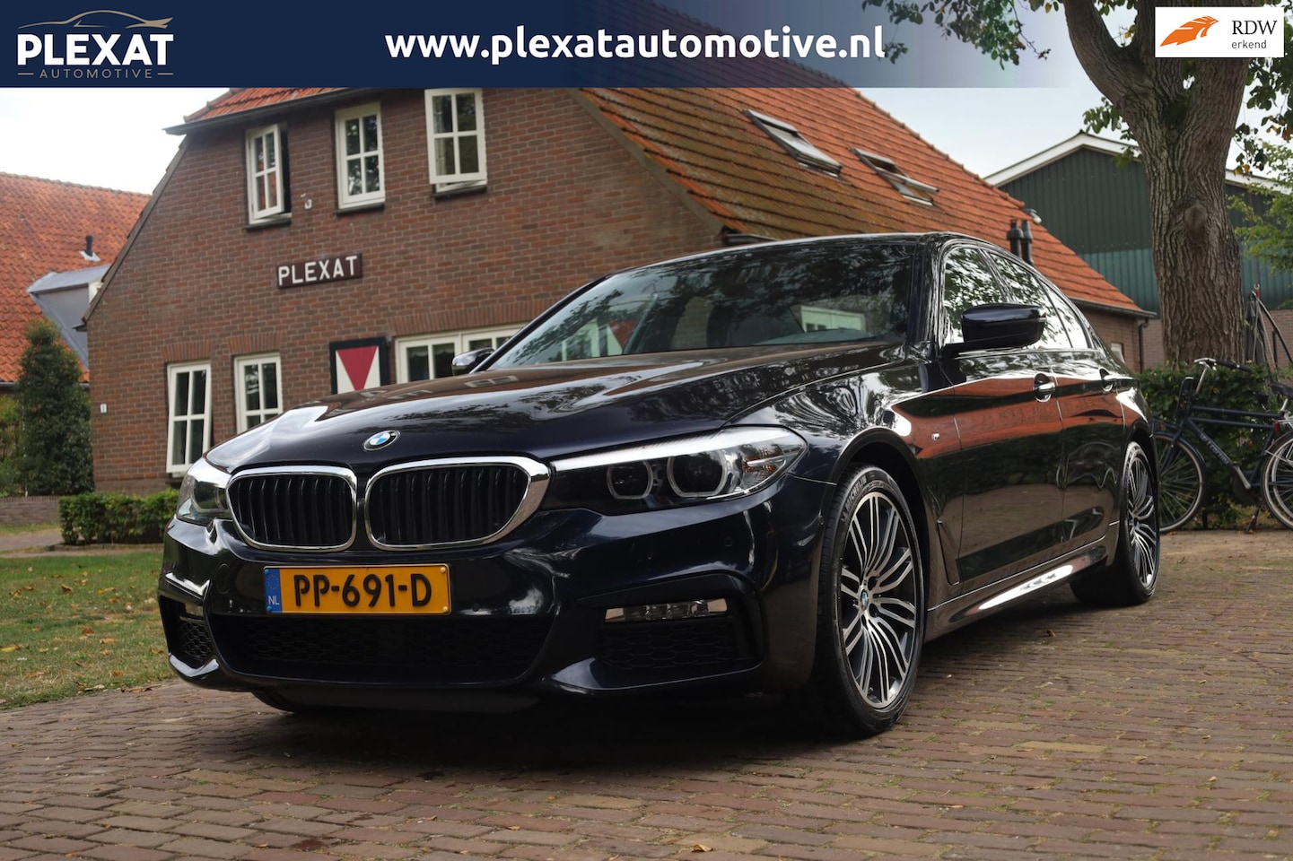 BMW 5-serie - 520i Executive Aut. | M-Pakket | Stoelverwarming | Full Led | Sportstoelen | Historie | Or - AutoWereld.nl