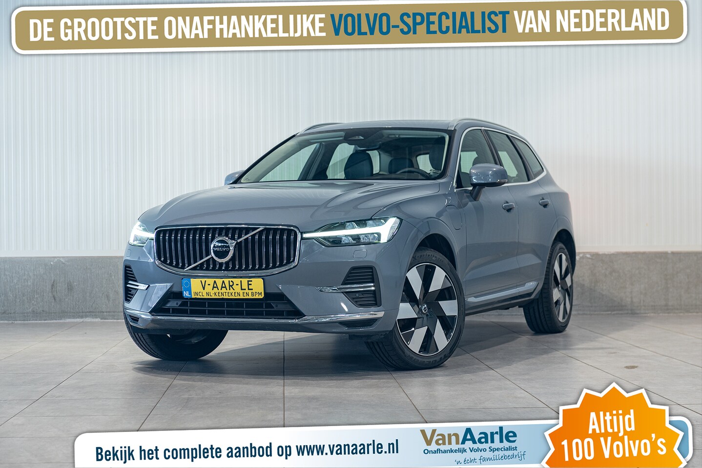 Volvo XC60 - T8 Aut. Long Range Ultimate Bright ACC Leder 455pk - AutoWereld.nl