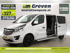 Opel Vivaro - 1.6 CDTI 146PK L2H1 | Dubbele Cabine | 5 Persoons | Airco Cruise Camera 2xSchuifdeur Leder