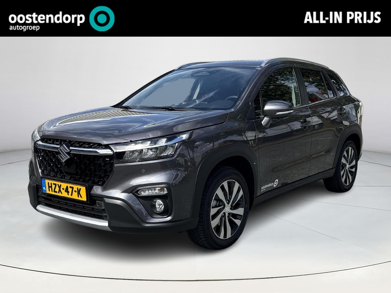 Suzuki S-Cross - 1.4 Boosterjet Style Hybrid **NAVIGATIE/ TREKHAAK/ AUTOMAAT/ DODEHOEK DETECTIE/ 360 CAMERA - AutoWereld.nl