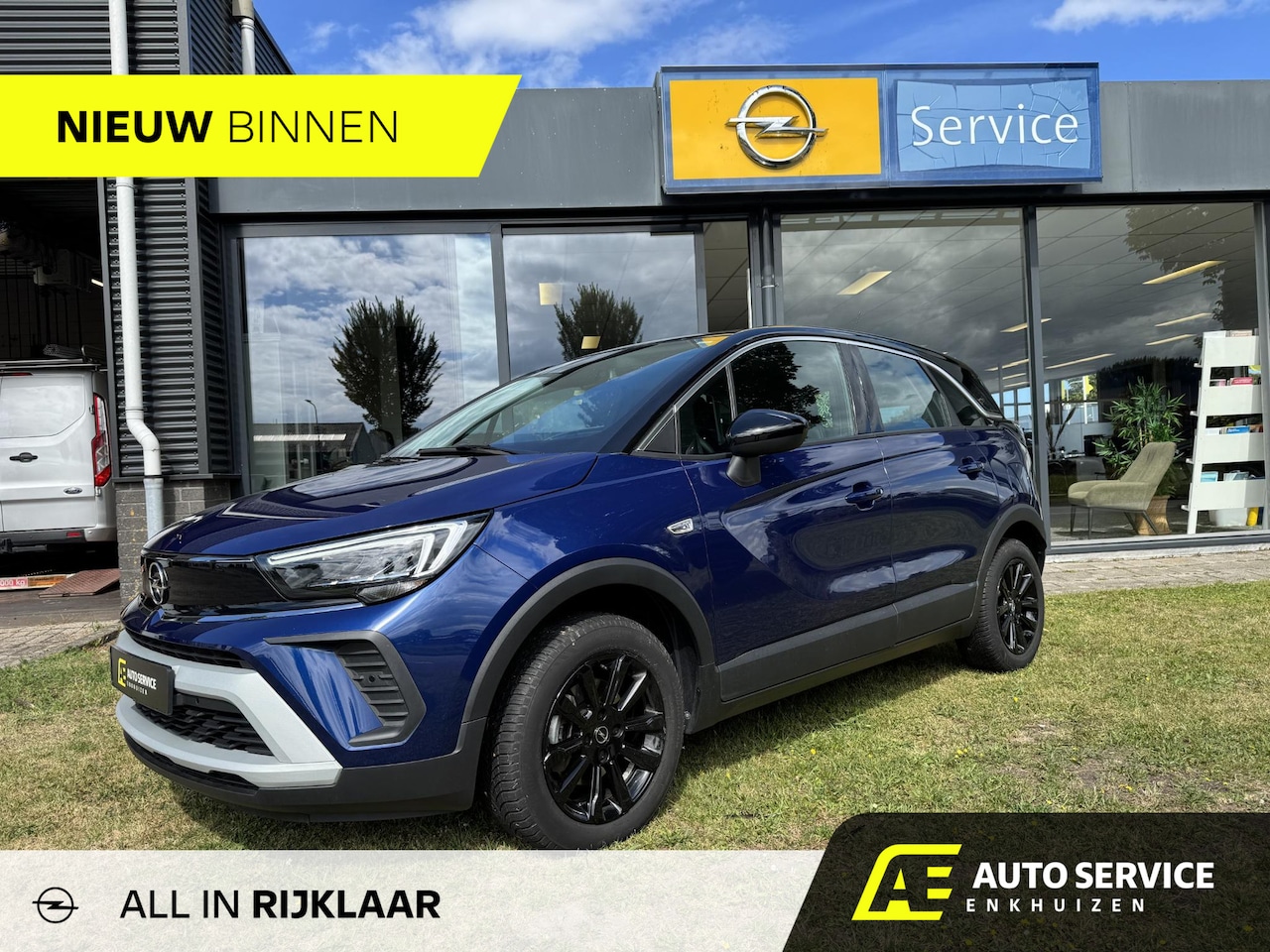 Opel Crossland - 1.2 Turbo Elegance Prachtige AUTOMAAT | Carplay | Navi | Cruise | Full LED - AutoWereld.nl