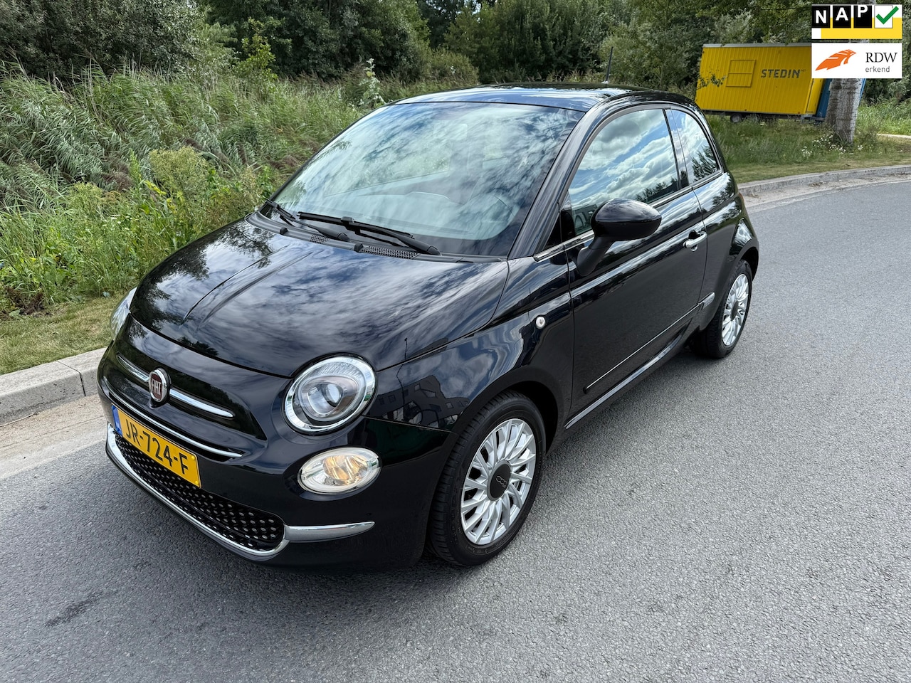 Fiat 500 - TwinAir Turbo Lounge AUTOMAAT/PANORAMADAK/NAVIGATIE/HALF LEDER/ORIGINEEL NL NAP!! ZEER COM - AutoWereld.nl