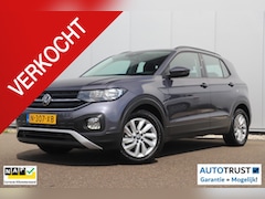 Volkswagen T-Cross - 1.0 TSI Life 110PK Trekhaak Navigatie Achteruitrijcamera Carplay Android Airco All season