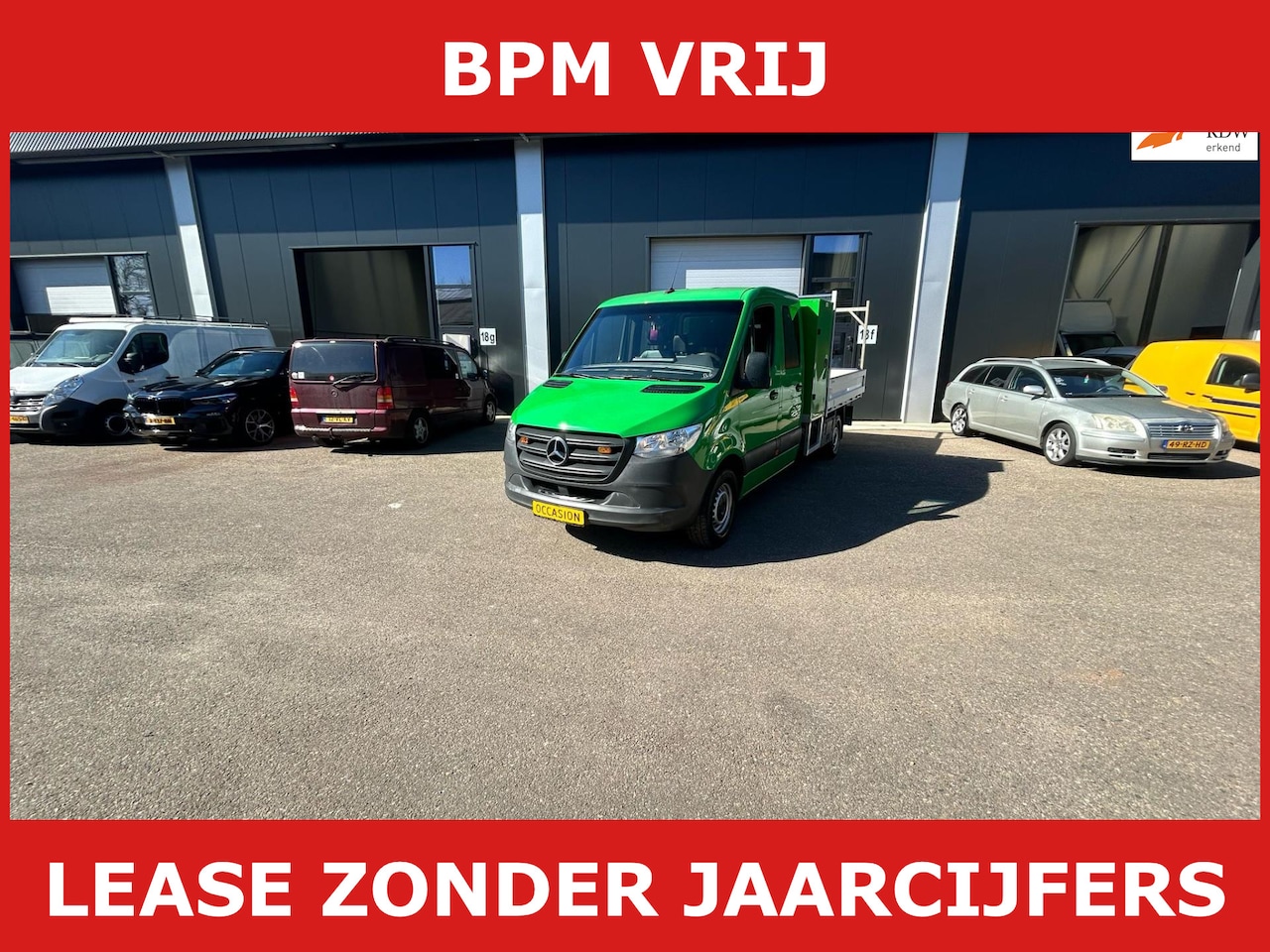 Mercedes-Benz Sprinter - 314 2.2 CDI 432 DC pick up l4 maxi - AutoWereld.nl