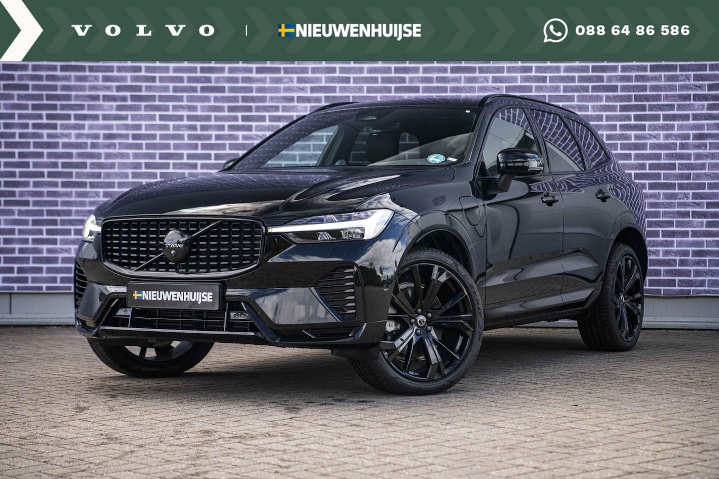 Volvo XC60 - 2.0 T6 Plug-in hybrid AWD Plus Black Edition | Bowers & Wilkins | Adaptieve Cruise | Stoel - AutoWereld.nl