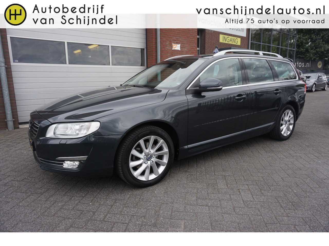 Volvo V70 - 2.0 D3 150PK INSRIPTION EDITION DEC 2015 ORIGINEEL NL RECENT NWE DISTRIBUTIERIEM!! SCHUIF/ - AutoWereld.nl