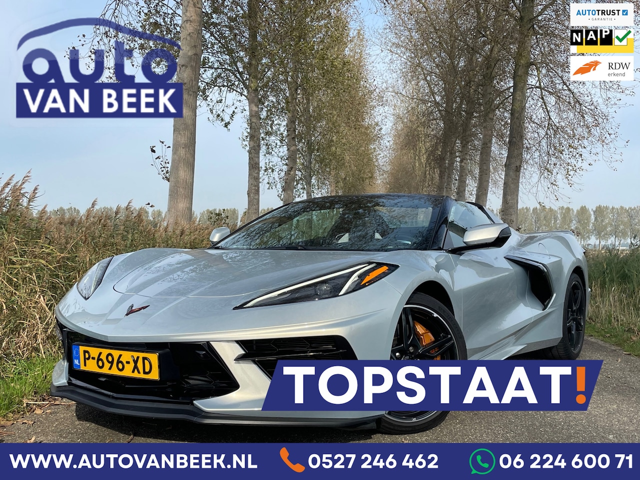 Chevrolet Corvette - C8 Cabrio LT2 Z51 Akrapovic - AutoWereld.nl
