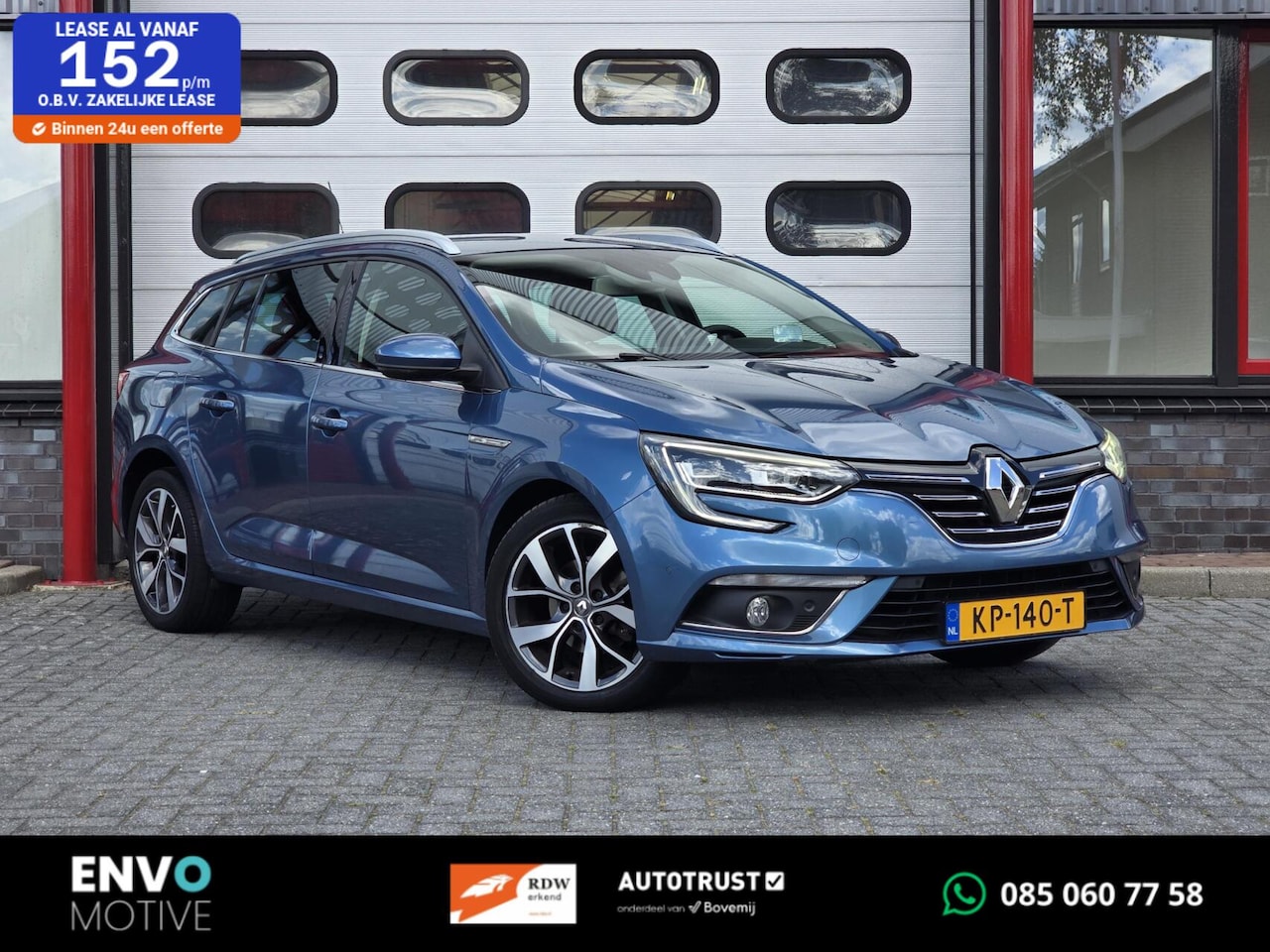 Renault Mégane Estate - 1.5 dCi Bose LED/HUD/Cruise/PDC/Navi - AutoWereld.nl