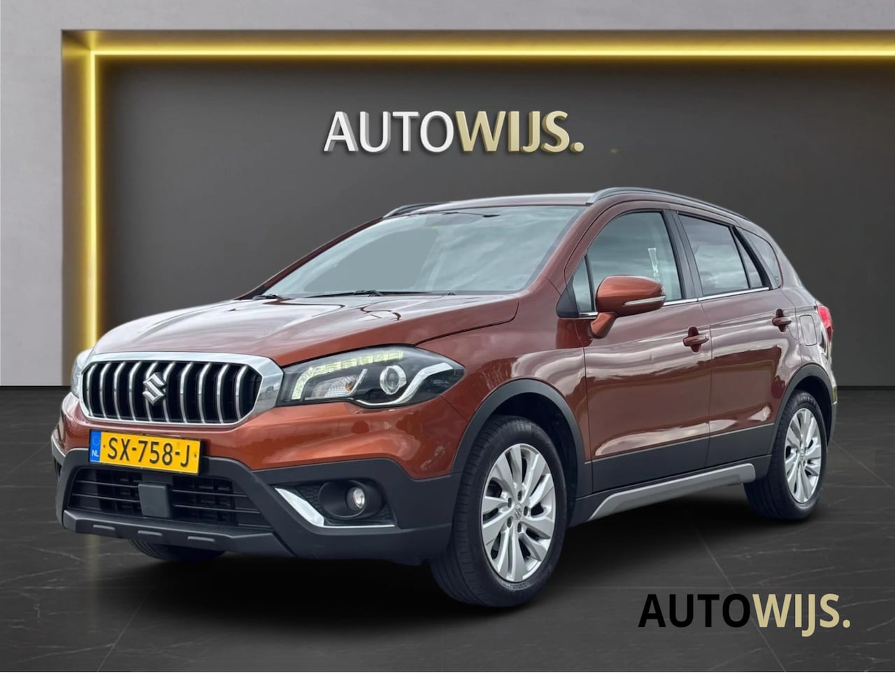 Suzuki S-Cross - 1.0 Boosterjet Exclusive|NL AUTO|Navi|Trekhaak|Xenon|Goed onderhouden - AutoWereld.nl
