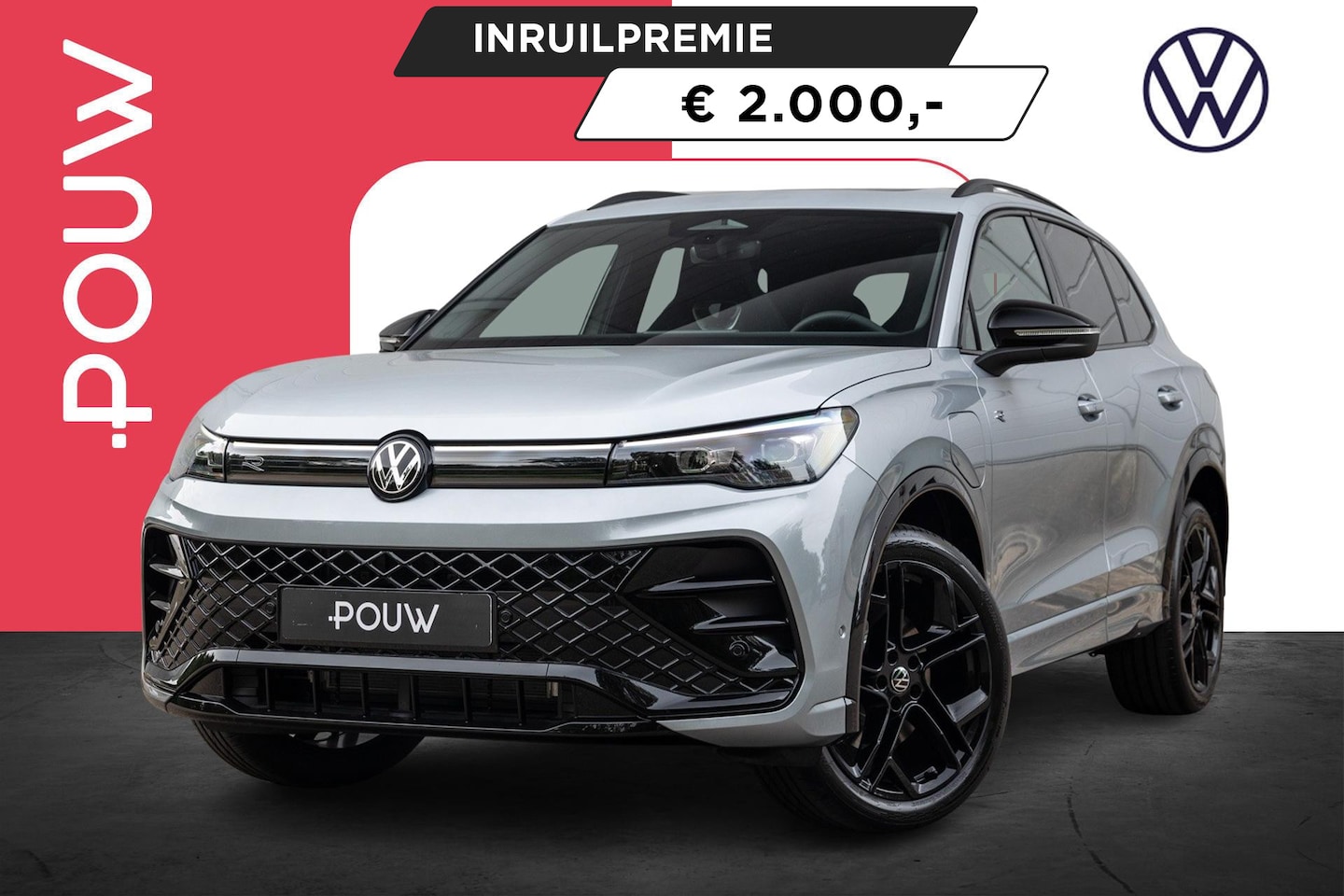 Volkswagen Tiguan - 1.5 eHybrid 272pk R-Line Edition | Panoramadak | 20" Velgen - AutoWereld.nl