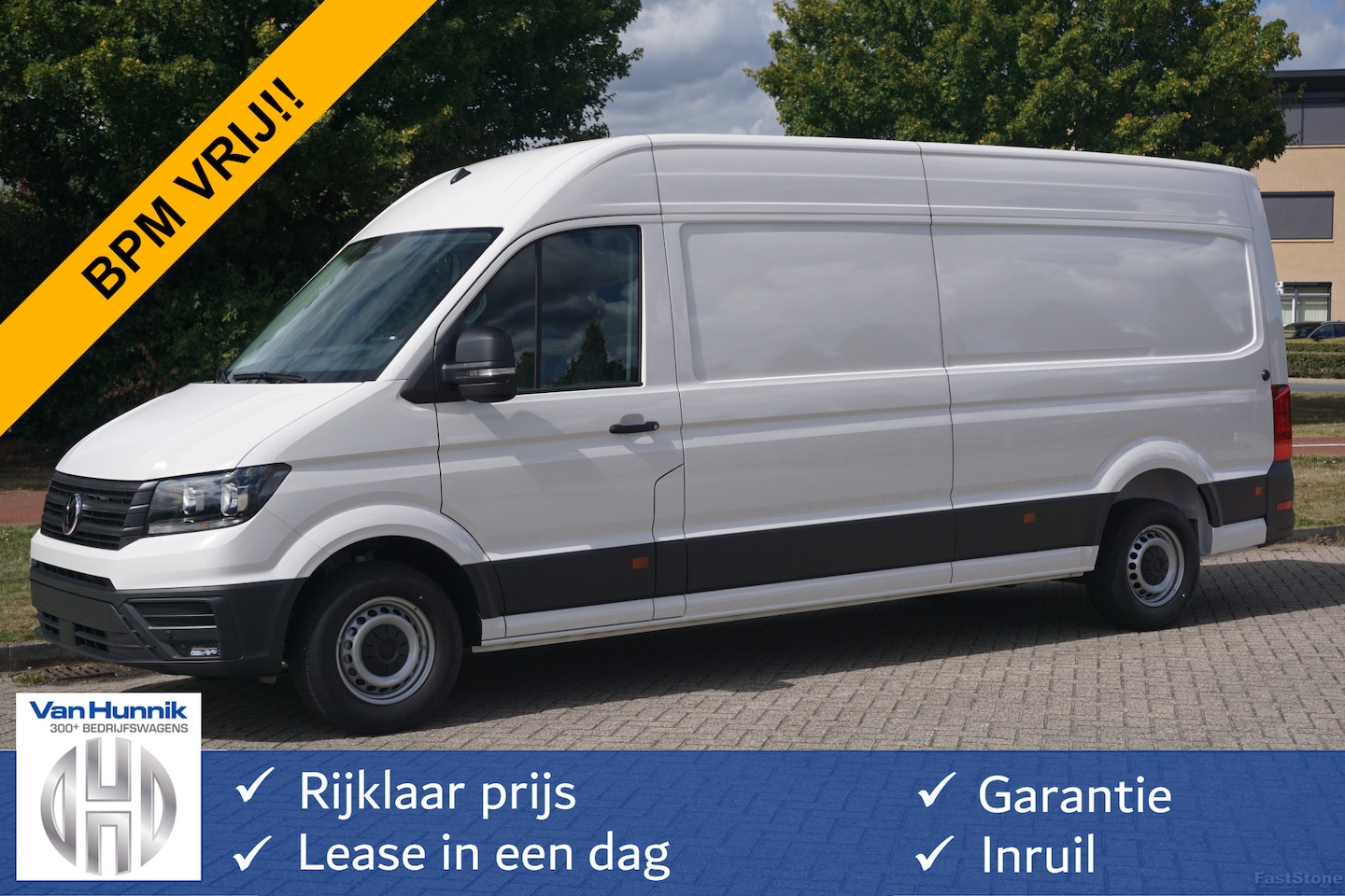 Volkswagen Crafter - 35 140PK L4H3 Facelift BPM VRIJ 10" Scherm Apple CP/Android A, 270° deuren!! NR. 465 - AutoWereld.nl