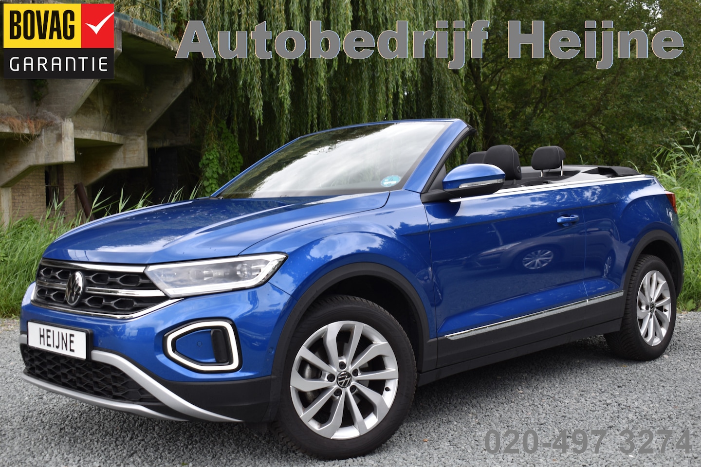 Volkswagen T-Roc Cabrio - 1.0 TSI STYLE CAMERA/NAVI/VIRTUAL - AutoWereld.nl