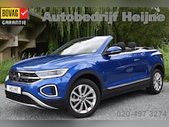 Volkswagen T-Roc Cabrio - TSI 115PK STYLE CAMERA/NAVI/VIRTUAL