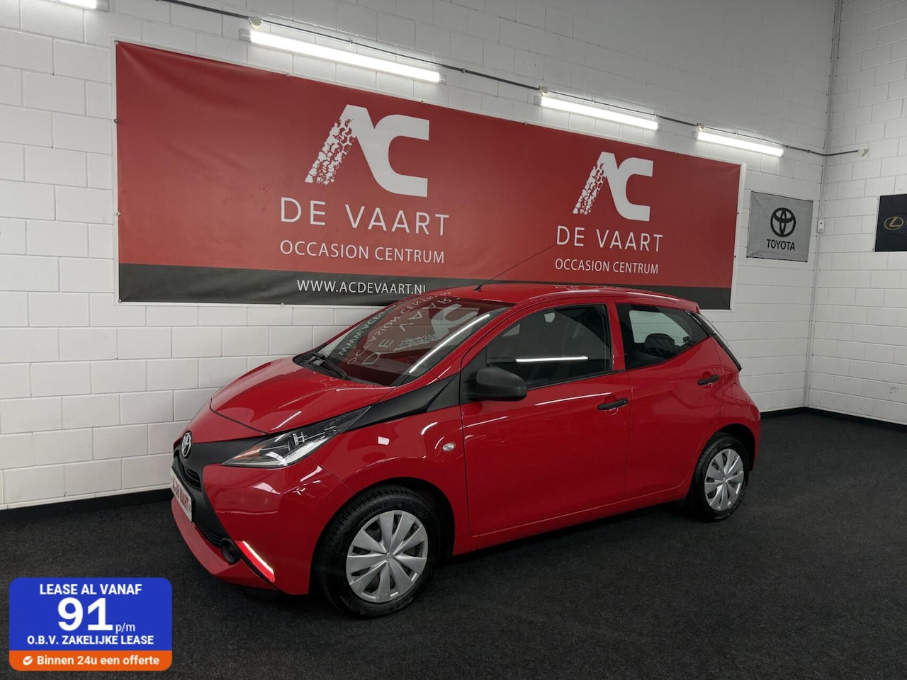 Toyota Aygo - 1.0 VVT-i x - TOPSTAAT/5DEURS/AIRCO/LED/NAP - AutoWereld.nl