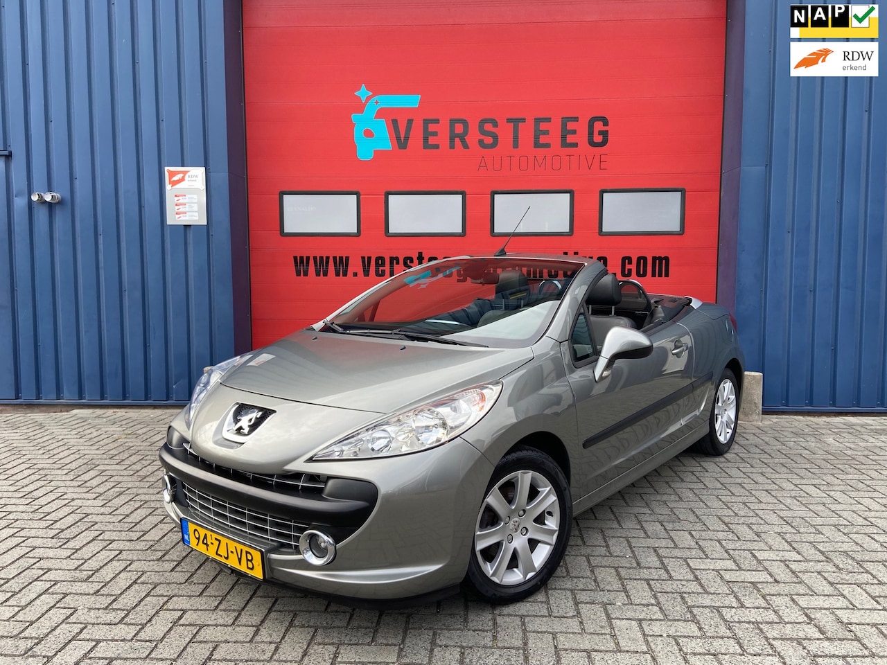 Peugeot 207 CC - 1.6 VTi |3e eig|Airco|Leer - AutoWereld.nl