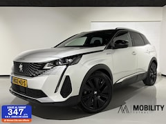 Peugeot 3008 - 1.6 HYbrid4 300PK GT|Black Line|Panodak|Leder|4x4|360|Carplay|Navi|PDC|ACC|Side assist|Lan