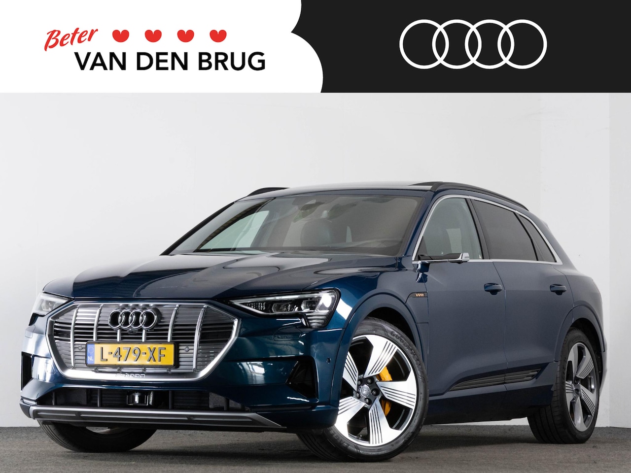 Audi e-tron - e-tron 55 408 PK QUATTRO advanced Pro Line 95 kWh | LED Matrix | Panoramadak | Head-Up | B - AutoWereld.nl