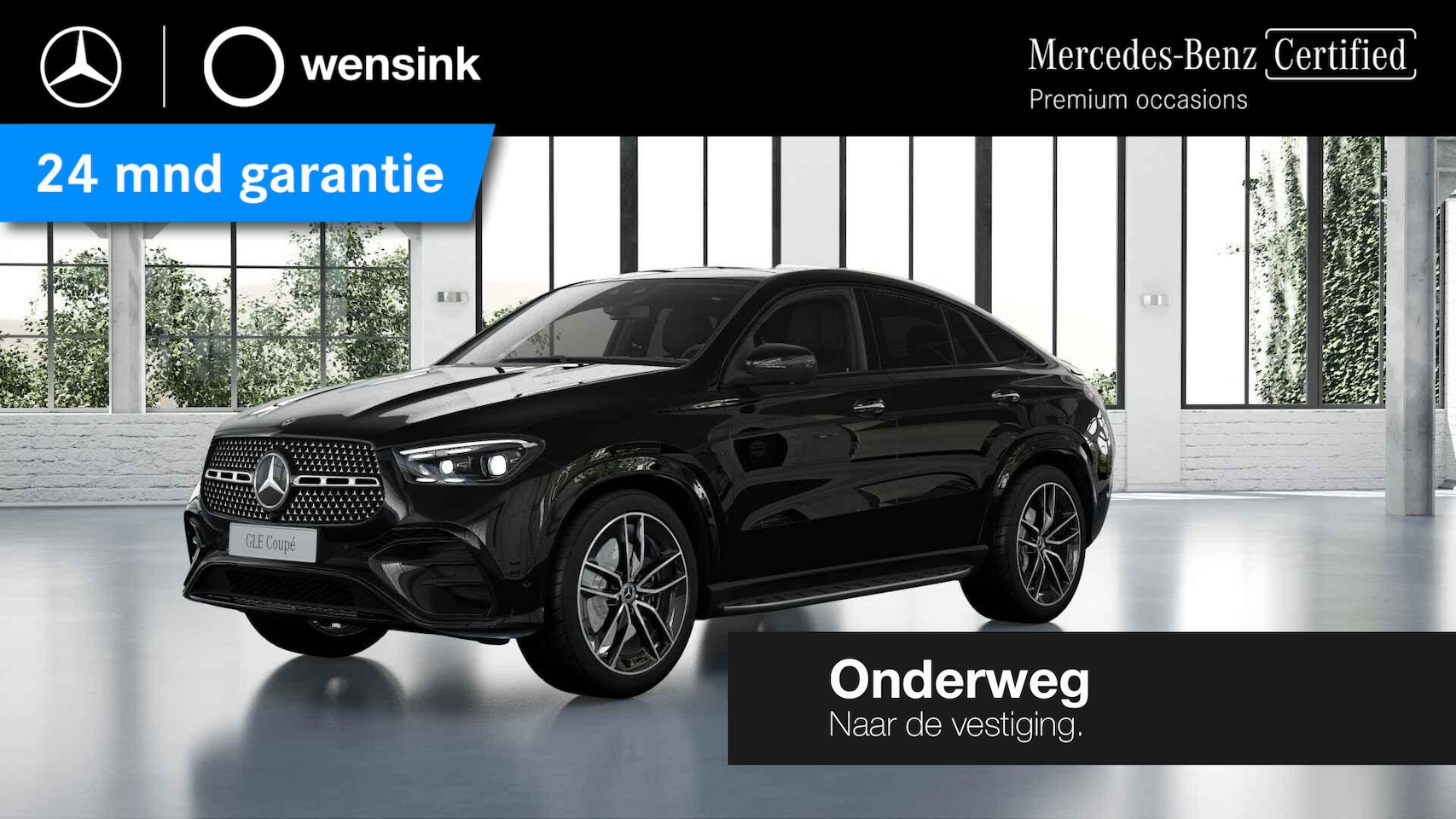 Mercedes-Benz GLE-Klasse Coupé - 400 e 4MATIC AMG Line Premium Plus | Night | Panoramadak | Trekhaak | Burmester | 22" lich - AutoWereld.nl