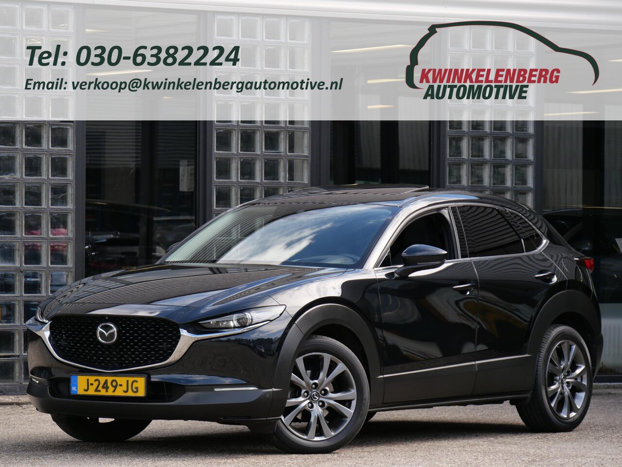 Mazda CX-30 - 2.0 180PK AWD LUXURY/ SCHUIFDAK/ 360°CAMERA/ BOSE/ LEER - AutoWereld.nl