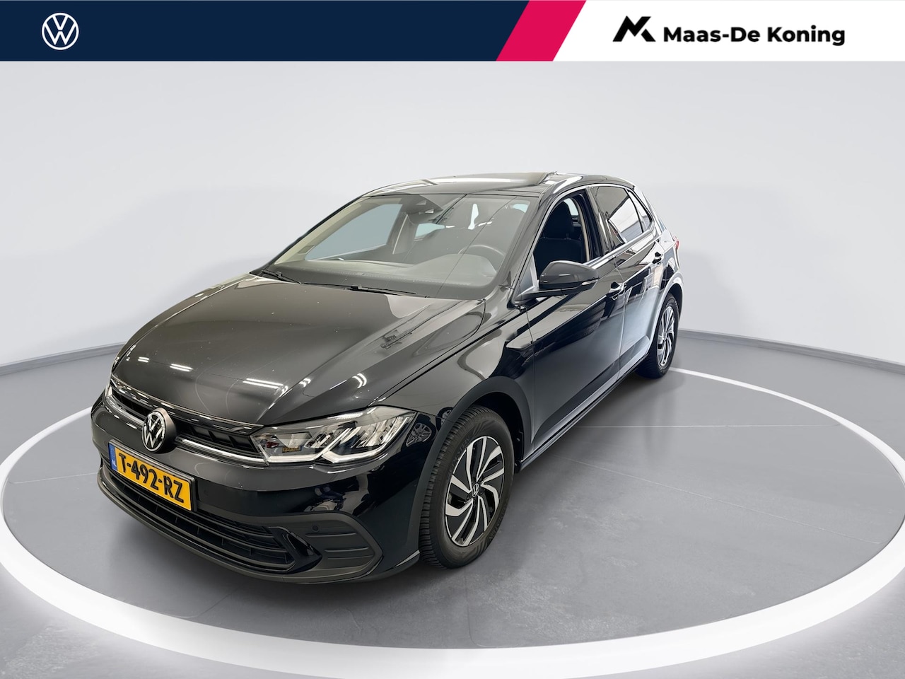 Volkswagen Polo - 1.0 TSI 95pk Life · Apple/Android Car Play · P-Sensoren · Navigatie · Airco · DAB · Getint - AutoWereld.nl