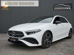 Mercedes-Benz A-klasse - 250 e AMG Line dealer onderh. / Facelift / Pano dak / Camera / Keyless / AMG Pakket / PDC