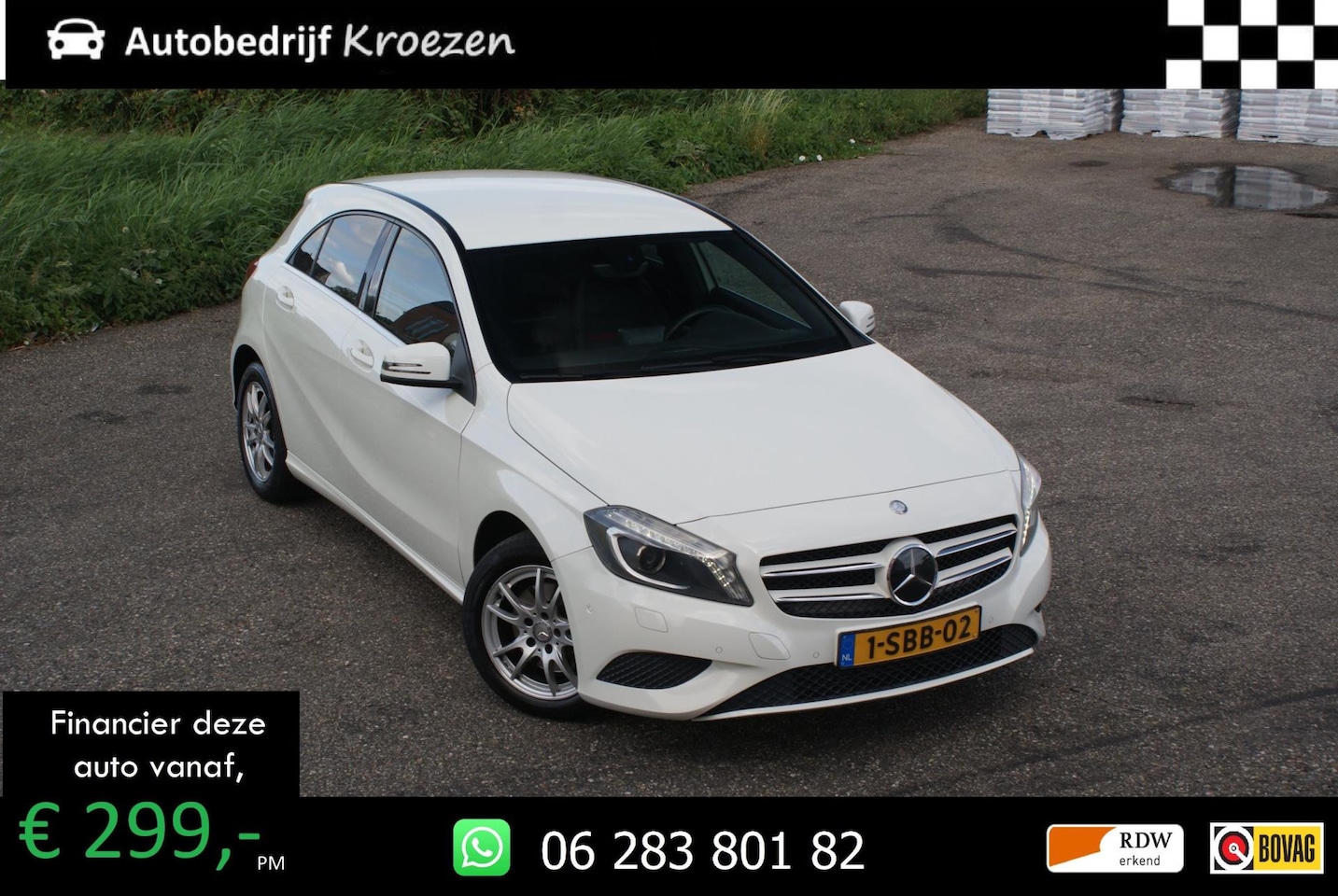Mercedes-Benz A-klasse - 180 Ambition | Automaat | Led | Cruise control | Stoel verwarming | - AutoWereld.nl