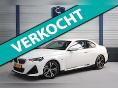 BMW 2-serie Coupé - 218i M-Sport LED/HALF LEDER+ALCANTARA/LMV/CRIUSE/ECC/12 MND GARANTIE