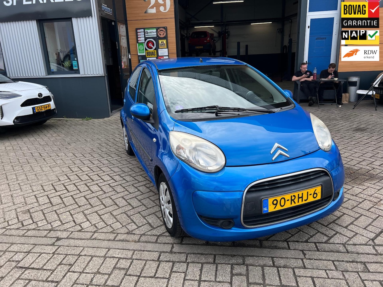 Citroën C1 - 1.0-12V Ambiance 5 drs . 3 maanden garantie nieuwe apk aflevering beurt complet gereinigd - AutoWereld.nl