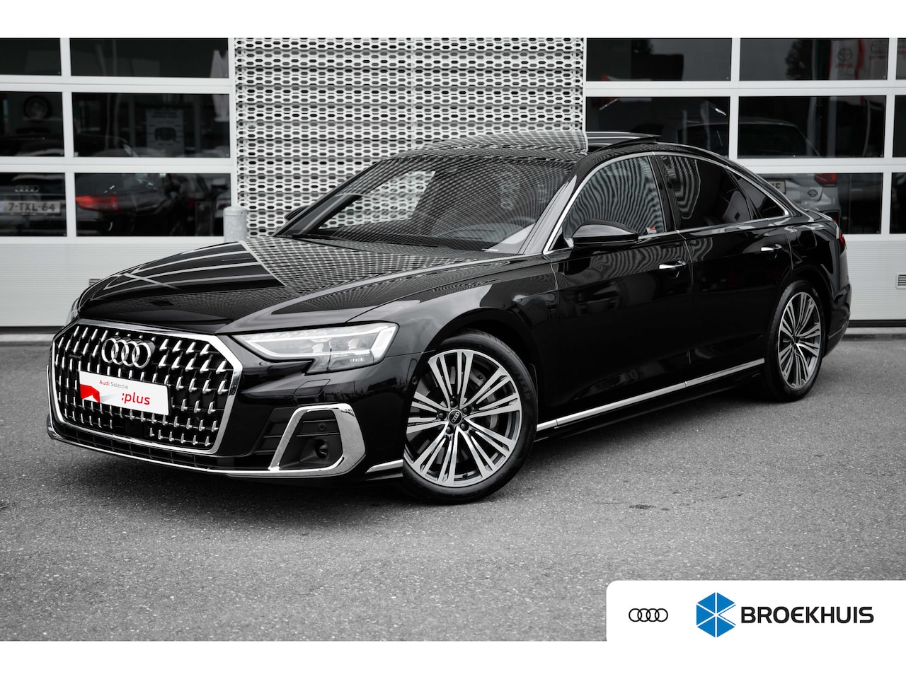 Audi A8 - 60 TFSI e quattro | Panoramadak | HUD | Digitale Matrix | Assistentie. plus, remote park | - AutoWereld.nl