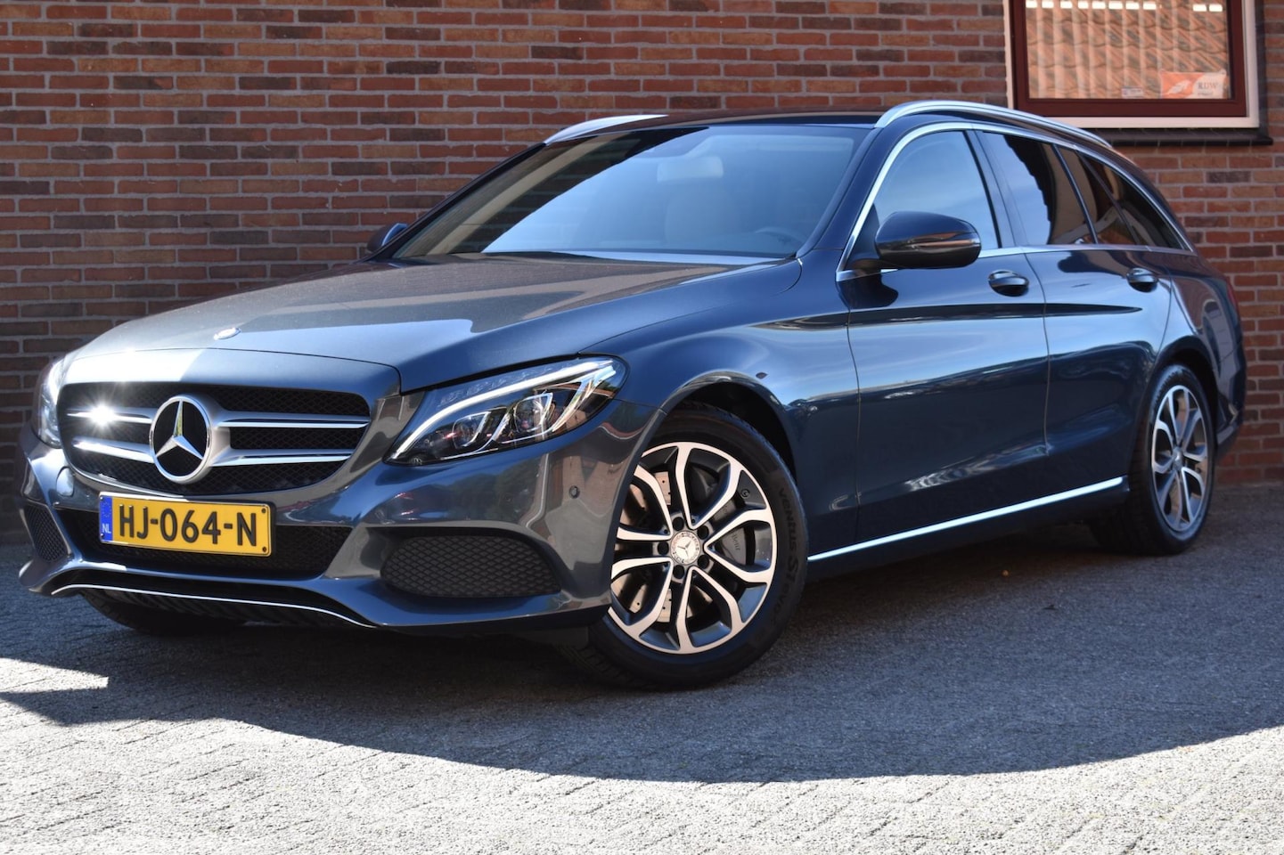 Mercedes-Benz C-klasse Estate - 350 e Lease Edition '15 LED Leder Clima Navi Cruise Inruil mogelijk - AutoWereld.nl