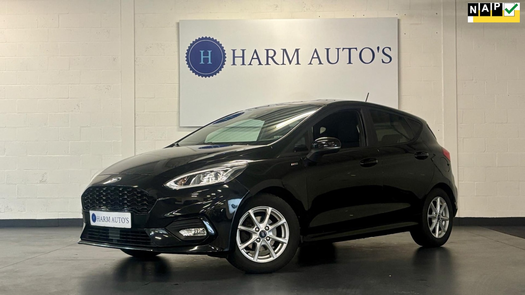Ford Fiesta - 1.0 EcoBoost ST-Line 101pk Navi / PDC / Clima / Cruise / LED - AutoWereld.nl