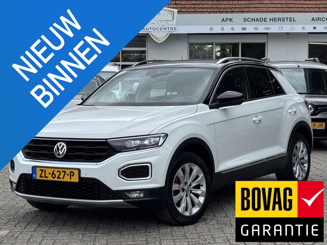 Volkswagen T-Roc - 1.5 TSI Sport NAVI | CAMERA | KLIMA | TREKHAAK | BOVAG !! - AutoWereld.nl