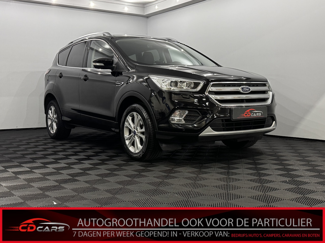 Ford Kuga - 1.5 EcoBoost ST Line Half leder, Navi, Parkeersensoren, Stoelverwarming, Cruise control, A - AutoWereld.nl