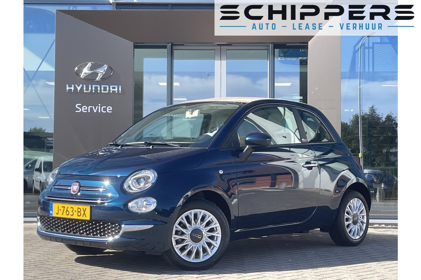 Fiat 500 C - 1.0 Hybrid Lounge | Cabrio | Navigatie - AutoWereld.nl