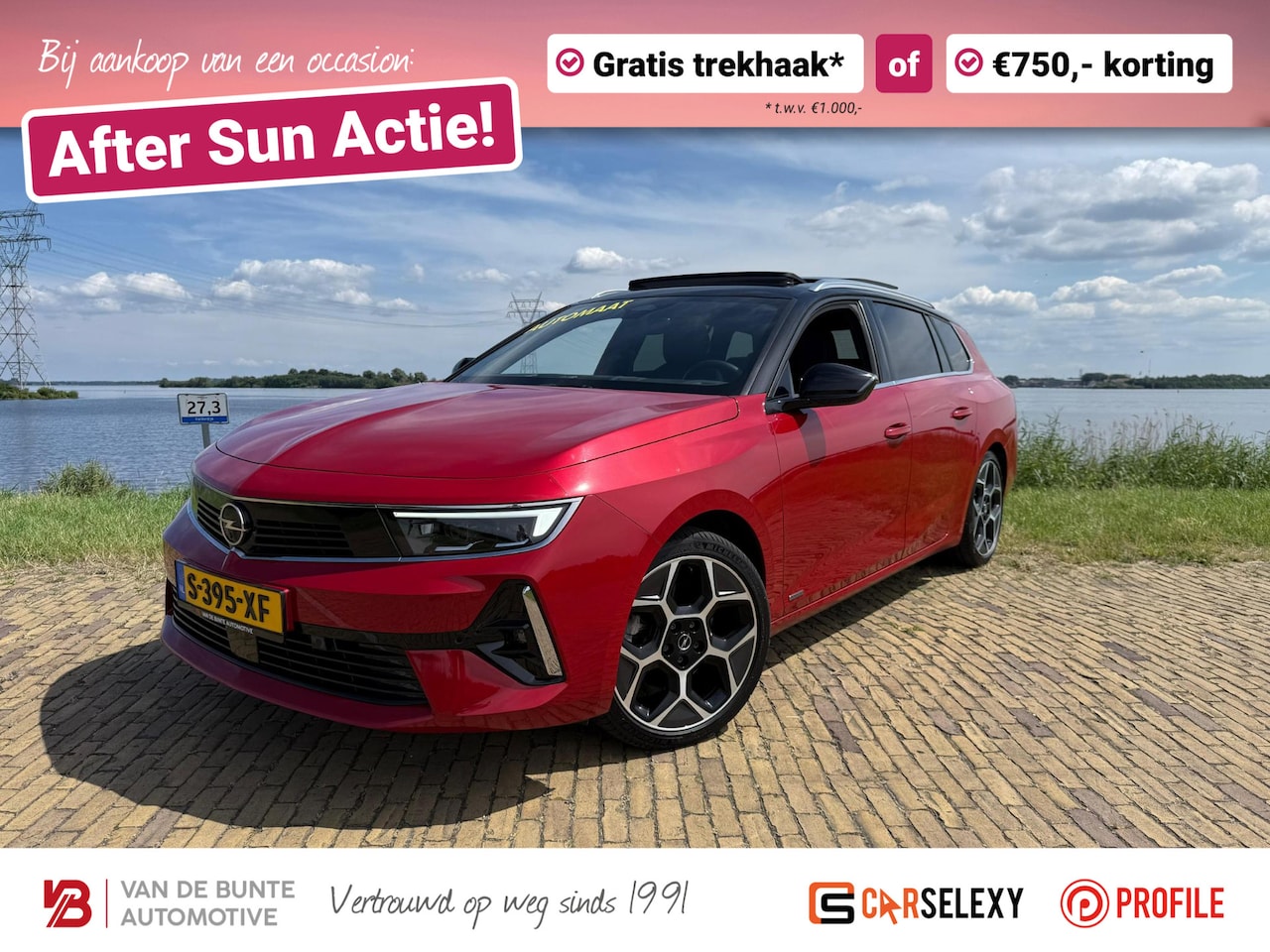 Opel Astra Sports Tourer - 1.2 Ultimate *Afneembare Trekhaak & Panoramadak* - AutoWereld.nl