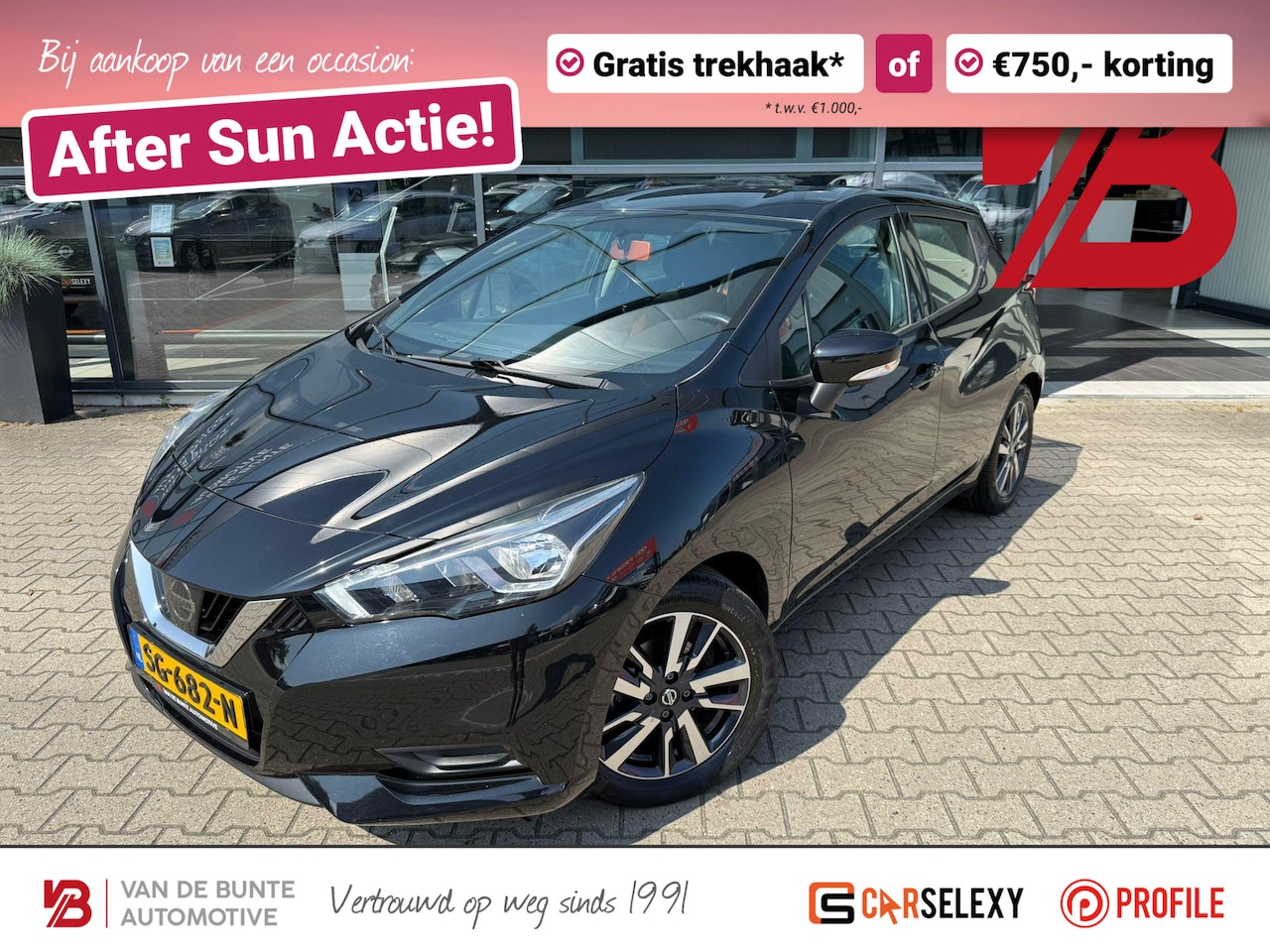 Nissan Micra - 0.9 IG-T Acenta *Trekhaak & Apple Carplay* - AutoWereld.nl