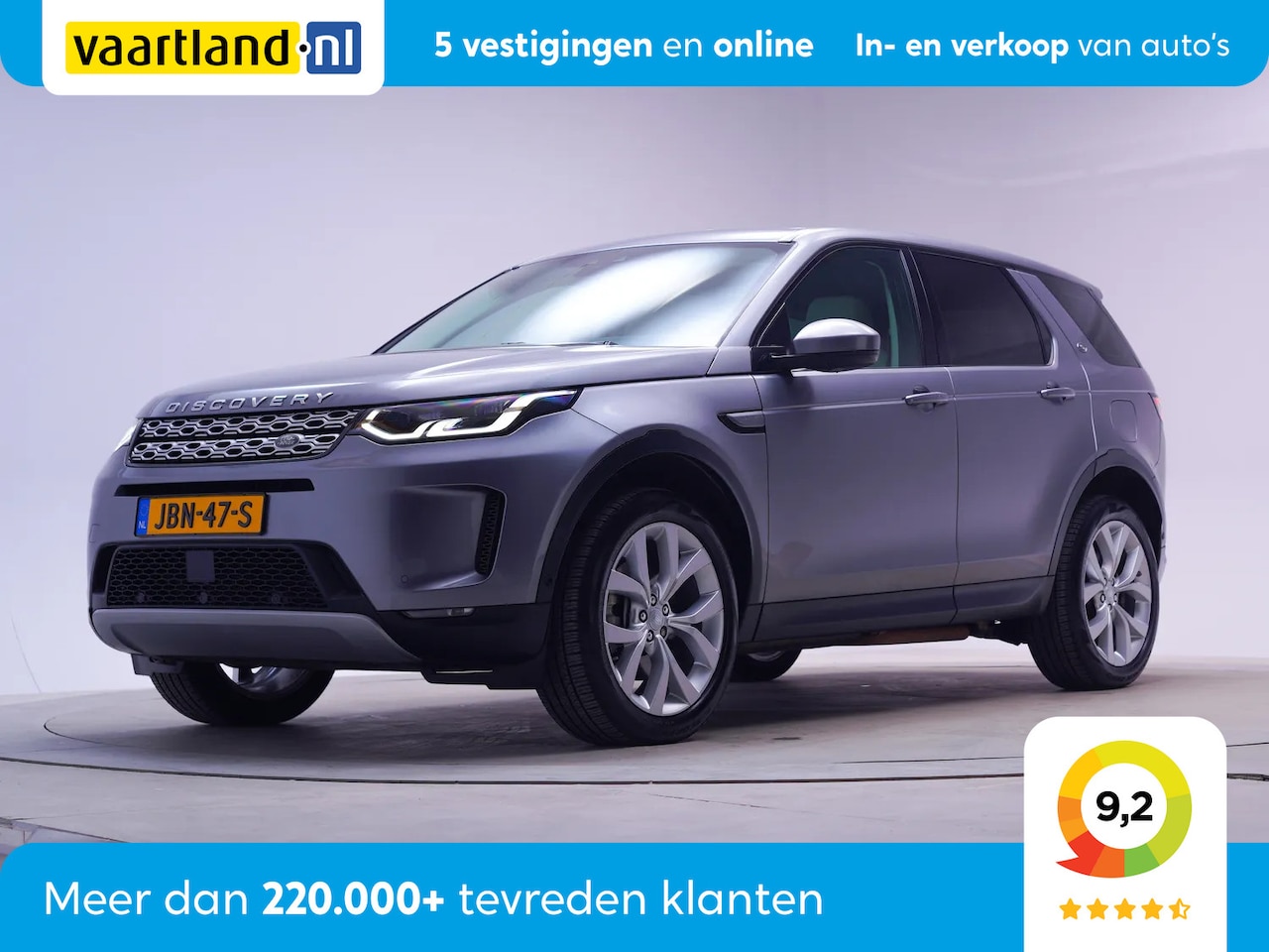 Land Rover Discovery Sport - P300e 1.5 PHEV HSE [ LED Navi Leder Meridian Camera ] - AutoWereld.nl
