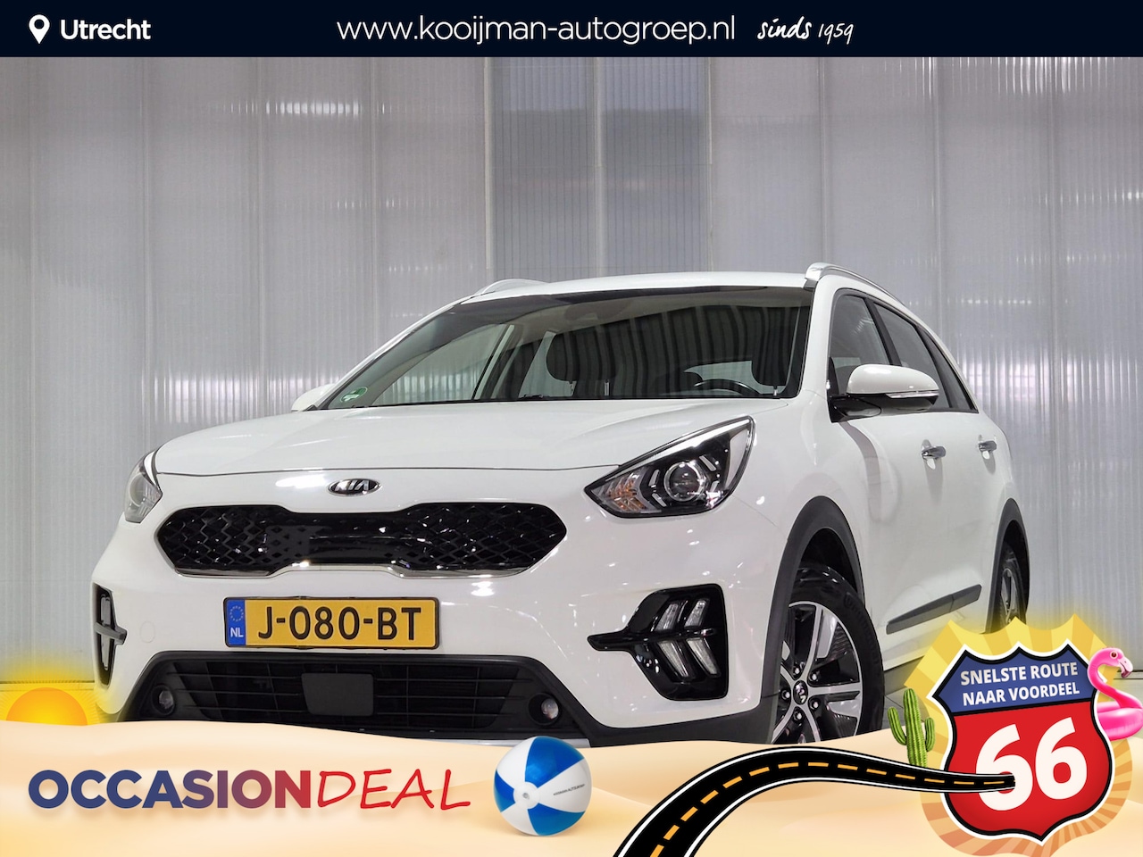 Kia Niro - 1.6 GDi Hybrid DynamicLine Nieuwe model Niro , Super prijs, erg compleet ! - AutoWereld.nl