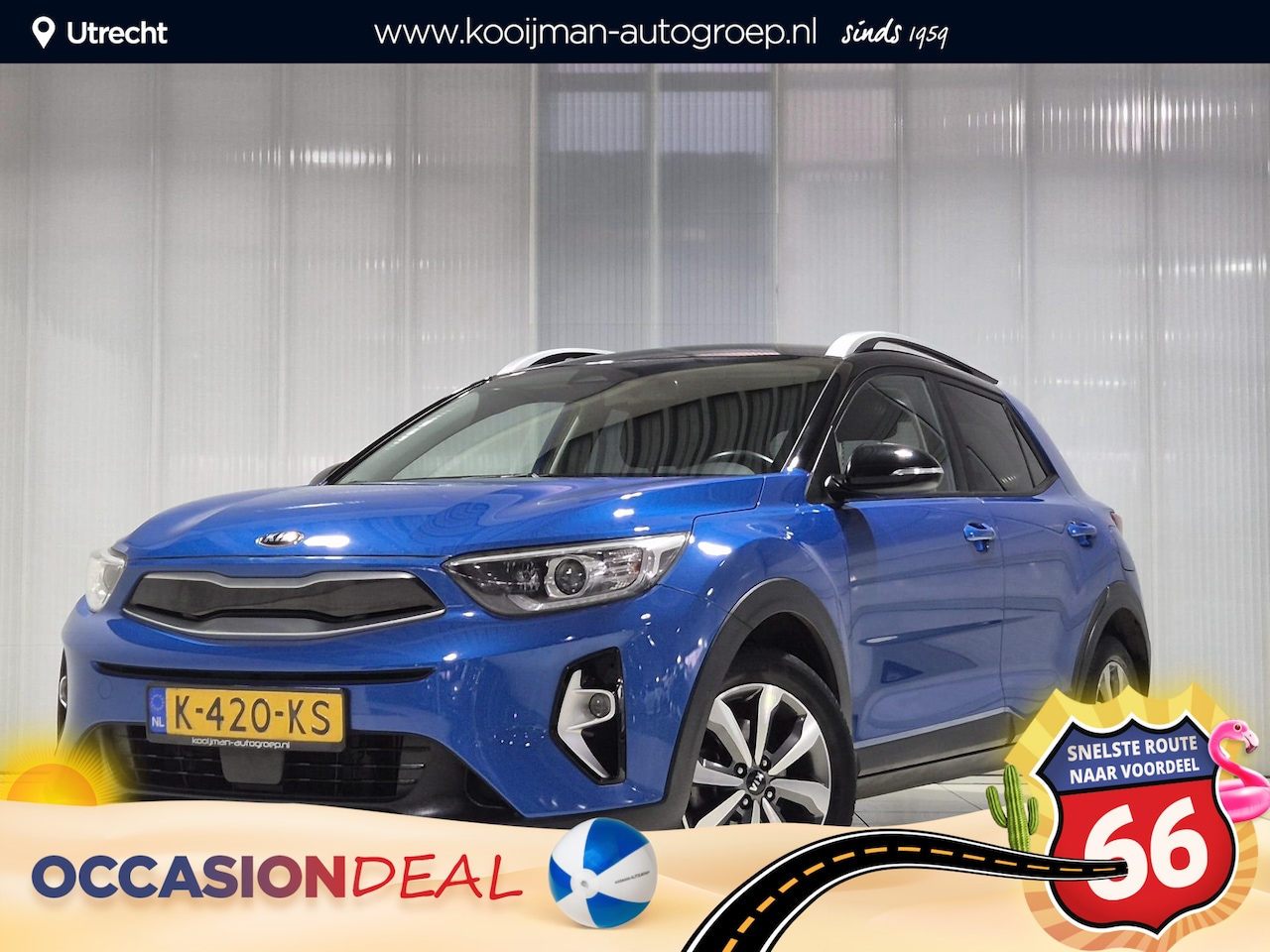 Kia Stonic - 1.0 T-GDi MHEV DynamicPlusLine 1.0 T-GDi MHEV DynamicPlusLine , achteruitrijcamera, Apple Carplay/Android Auto, climate c - AutoWereld.nl