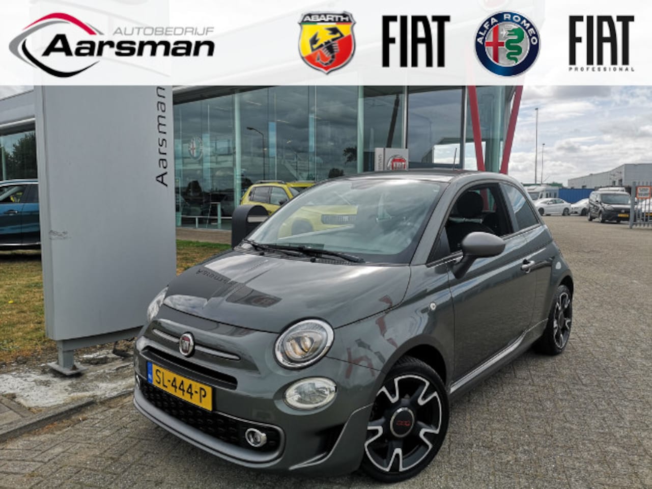 Fiat 500 - 0.9 TwinAir Turbo Sport | Navi |Carplay | Dealer onderhouden - AutoWereld.nl
