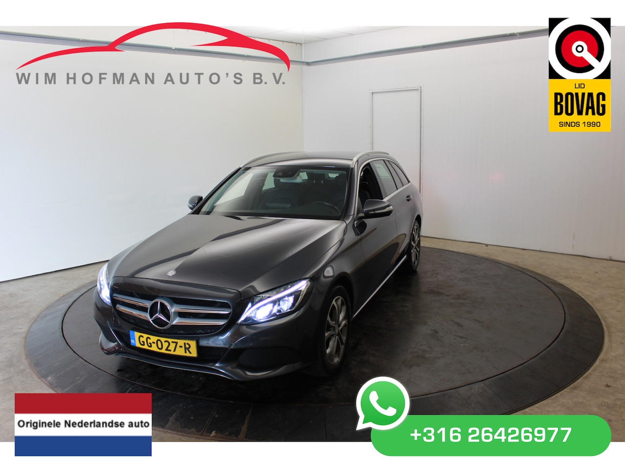 Mercedes-Benz C-klasse Estate - 350 e Lease Edition 279PK Vol Leder - AutoWereld.nl