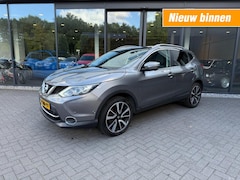 Nissan Qashqai - 1.2 Tekna, Pano, Leer, LED, BLIS, Lane Ass., Cam 360, Navi, Clima, Stoelverw, Dealer OH
