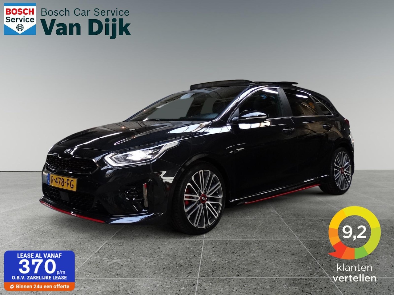 Kia Cee'd - Ceed 1.6 T-GDi GT 204pk Automaat / Panoramadak - AutoWereld.nl